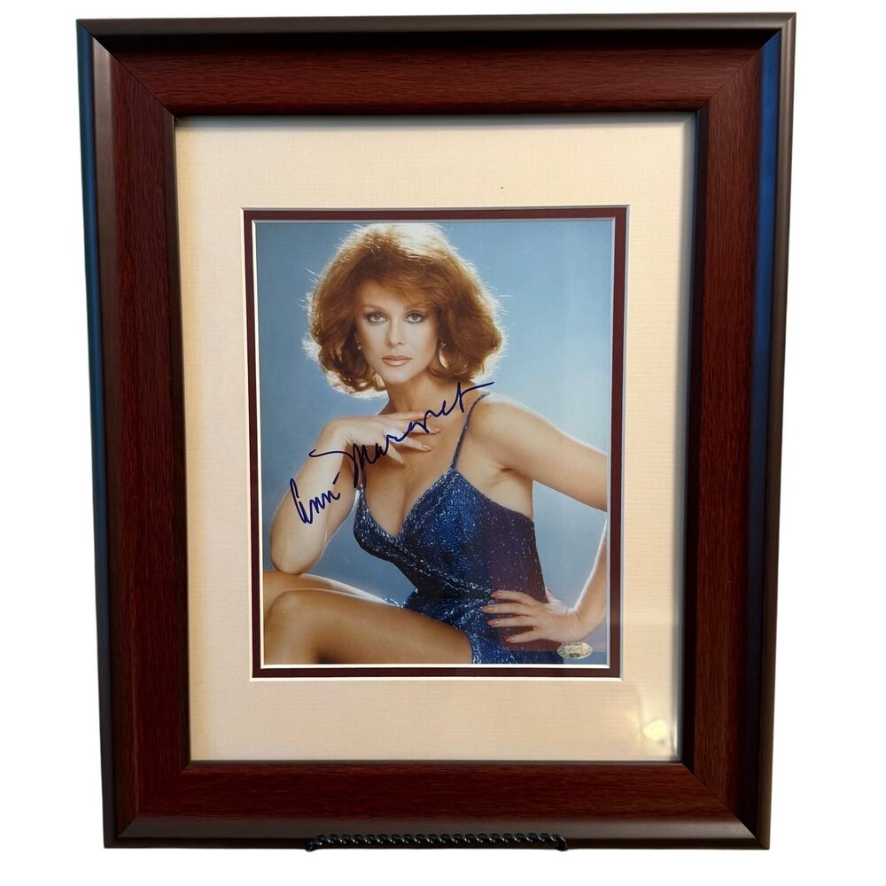 Ann-Margret Olsson Autograph Actress Pinup Framed Photo 14x17 COA Sports Mem